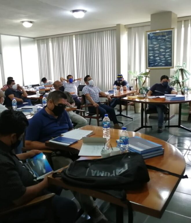 Capacitación a pescadores del programa pesca responsable 2023